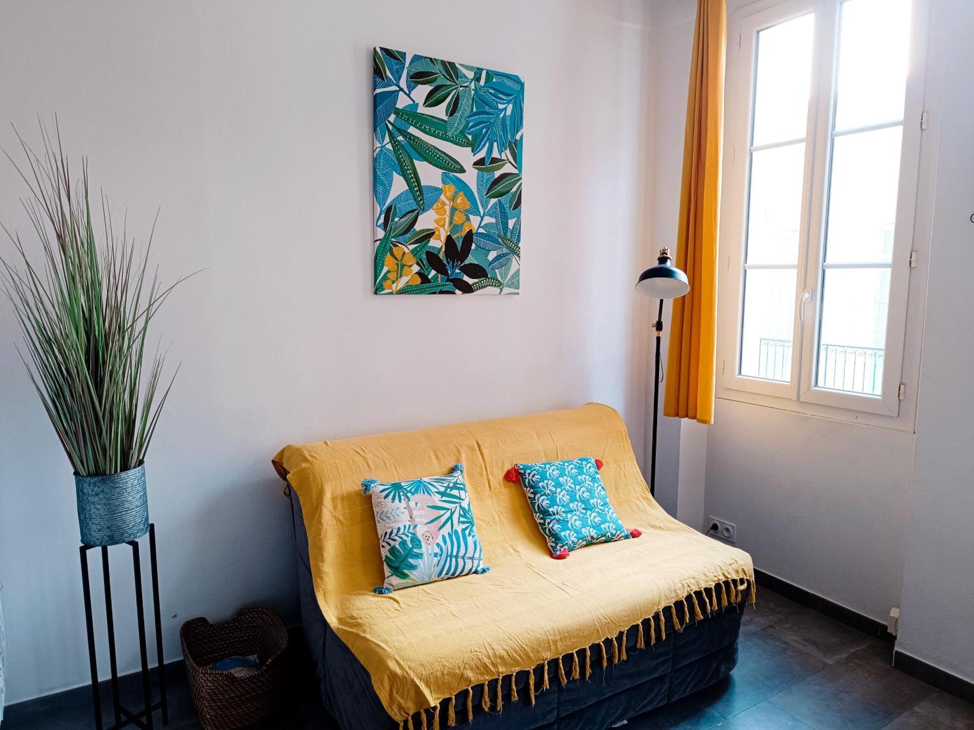Grand 2 Pieces Renove Climatise, Vieil Antibes, Proche Port Daire Dış mekan fotoğraf