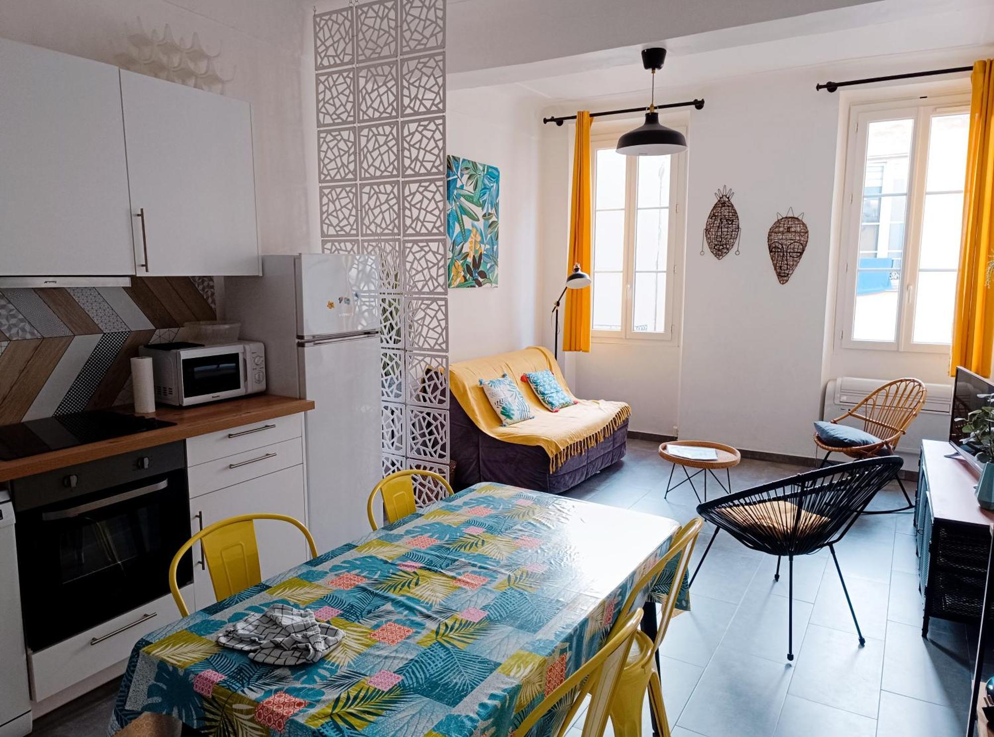 Grand 2 Pieces Renove Climatise, Vieil Antibes, Proche Port Daire Dış mekan fotoğraf